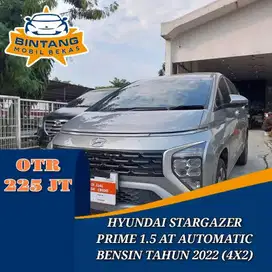 HYUNDAI STARGAZER PRIME 1.5 AT AUTOMATIC 1500 CC TAHUN 2022 (4X2)