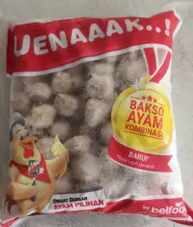 Belfoods Bakso Ayam Mini 500 Gram Isi 100 Pcs