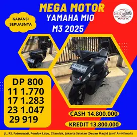 YAMAHA MIO M3 2025 CASH KREDIT JAMINAN GARANSI SEPUASNYA