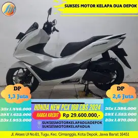 HONDA NEW PCX 160 CBS 2024 CASH/KREDIT SYARAT MUDAH PROSES CEPAT