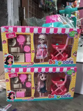 Mainan Anak Barbie Stroller
