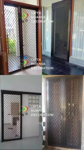 PINTU KASA NYAMUK ENGSEL, SLIDING, MAGNET