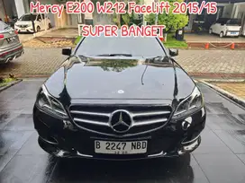 Mercedes E200 2016/15 Edition+ Black On Black Kondisi LUAR BIASA CAKEP