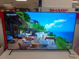 LED sharp 75 inch google TV promo spesial
