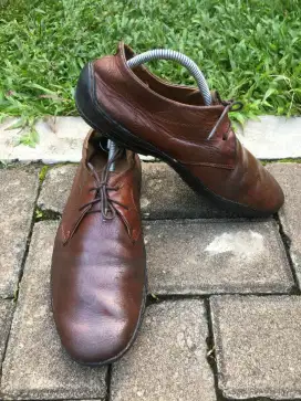 Sepatu kulit Pantofel second original Hush Puppies