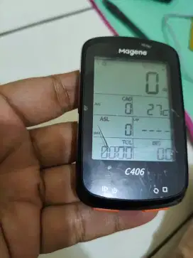 Cyclocomp Spedometer sepeda Magene D406 second normal