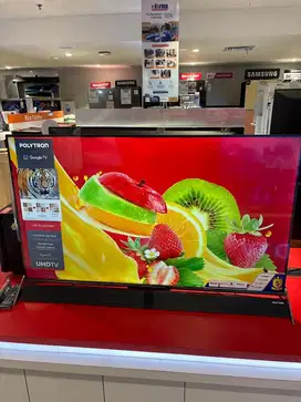 POLYTRONA LED TV GOOGLE 4K 50 INCHI + SOUNDBAR