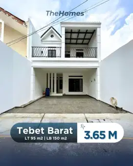 Dijual rumah modern minimalis lokasi tebet barat jakarta selatan