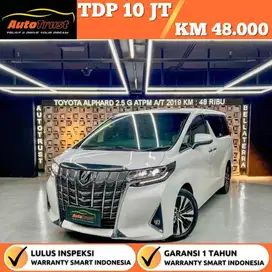 [CASH/KREDIT] TOYOTA ALPHARD 2.5 G ATPM A/T NIK.2019