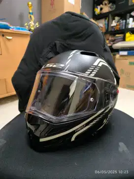 LS2 FF324 Metro Evo Firefly Matt Black Light