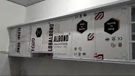 Kitchen set minimalis kebumen - ini pakai bahan ACP globalbond