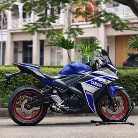 MULUS ABIS! YAMAHA R25 V1 BLUE GP 2014 KM 13K PAJAK HIDUP GASPOL