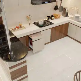 Kitchen set HPL kebumen - bahan pakai multiplek hpl taco