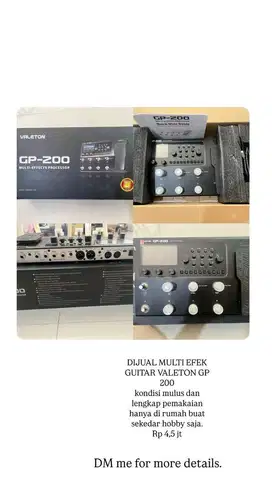 Multi Effect Valeton GP 200