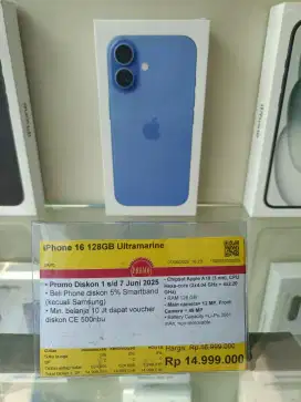 Kredit Kredivo iPhone 16 128GB Bunga 0 Tanpa Dp