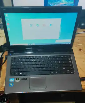 Laptop Acer 4750 Core i5 RAM 4 GB SSD 128 GB