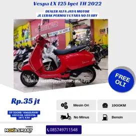 Km 1rb asli # cespa 125 iget LX th 2022