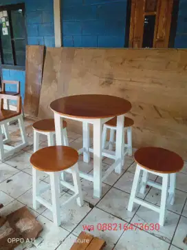 Meja kursi cafe resto
