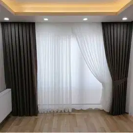 Menjual Tirai Gorden Jendela Gordyn Mewah Hordeng Terbaru Murah