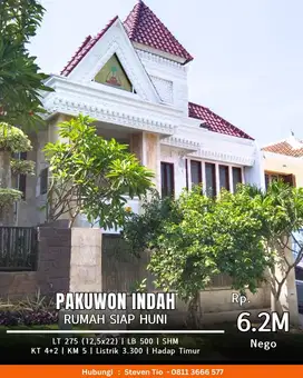 SUPER MURAH & Rare Rumah Siap Huni  Pakuwon Indah