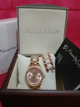 Dijual Cepat Jam Tangan ALEXANDRE CHRISTIE kondisi Istimewa dijamin98%