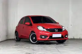HONDA BRIO E AT 2018 MERAH