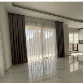 Pasang Tirai Gorden Jendela Gordyn Mewah Hordeng Terbaru Murah