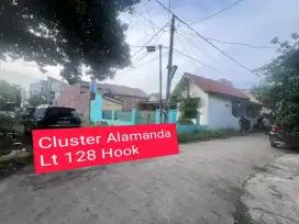 HARGA TERMURAH!!! Rumah Hook Lt 128m² Di Cluster Alamanda