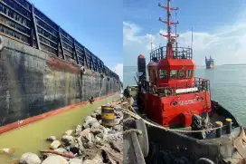 Jual Kapal Tongkang 1 Set 300Feet Tahun 2008