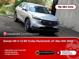 [LOW KM] Honda HR-V 1.5 RS Turbo Sensing Panoramic AT Abu NIK 2022/202