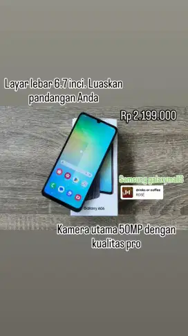 Promo a06 5G drop price