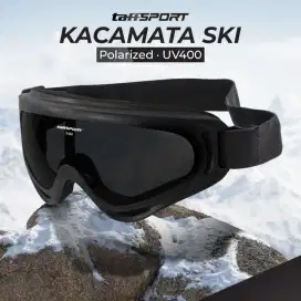 TaffSport Kacamata Helm Motor Googgles Ski Polarized