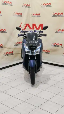 Yamaha Lexi 125 Tahun 2021 biru doff