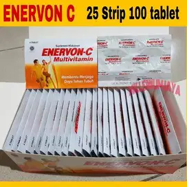 ENERVON C 1 BOX (isi 25 strip / 100 tablet)