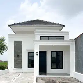 1 unit rumah clasic modern progres bangun di Gedongan