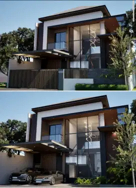 Rumah Baru 2 Lantai Kawasan Elite Araya Golf Malang