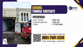 Disewakan gudang di pergudangan Tanrise South Gate, Sruni - Gedangan