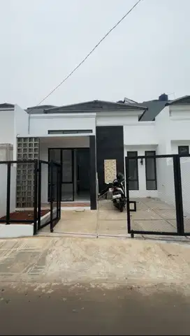 Rumah Murah Konsep Bali, Harga 400 jutaan 1 Lantai di Cilodong Depok