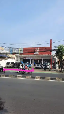 Ruko 1 lantai hadap jalan utama Dewi Sartika, Jaktim