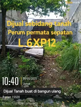 DIJUAL RUMAH BAHAN BUAT DI BANGUN ULANG