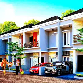 Harga Promo 49 unit rumah cluster mewah di Solo baru