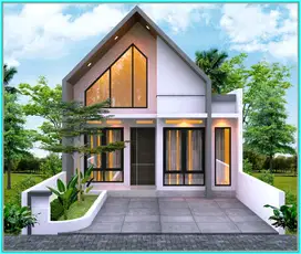 Rumah Murah Sleman Dalam Cluster Jalan Wates Km 6 Scandinavian