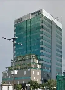 SEWA RUANG KANTOR GEDUNG MENARA HIJAU JAKARTA SELATAN