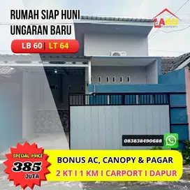 Rumah Cantik Siap Huni Ungaran Baru Bonus AC , Pagar & Canopy