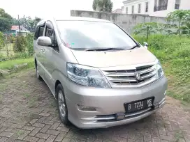 Toyota Alphard g 2007 silver