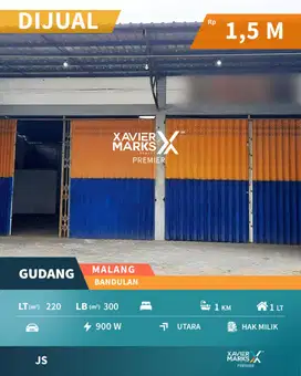 Gudang Luas di Bandulan Sukun Malang Strategis