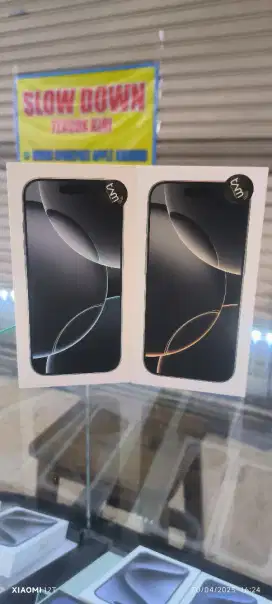 Iphone 16 pro max 256GB grs resmi ibox