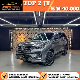 [ TDP 2 JUTA ] TOYOTA FORTUNER 2.4 GR SPORT 4X2 SOLAR A/T NIK.2022