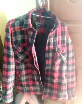 Jaket Flanel Eiger ori preloved