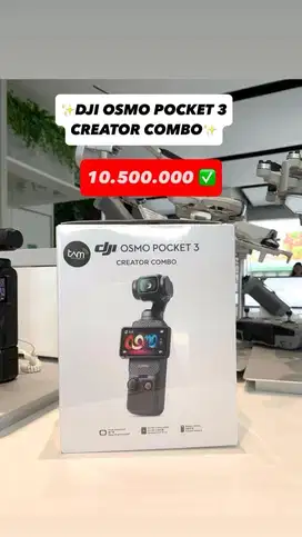 DJI OSMO POCKET 3 CREATOR COMBO